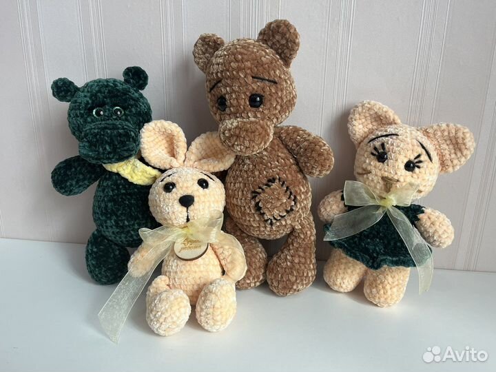 Мягкие игрушки ручной работы