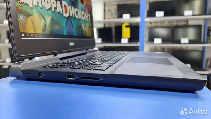 Игровой ноутбук Dell Core i7 GTX 1050TI