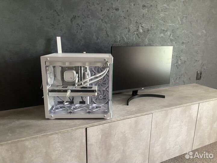 Игровой пк rtx 4060 ti, с водяным охлождением