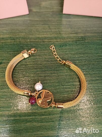 Браслет золотистый Tous