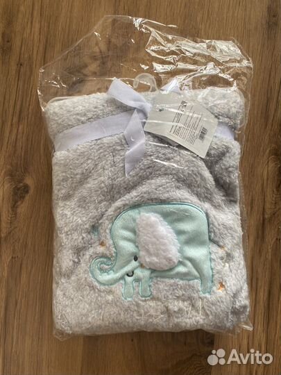 Плед детский плюшевый флисовый