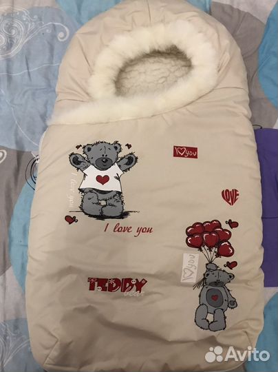 Конверт на выписку зимний