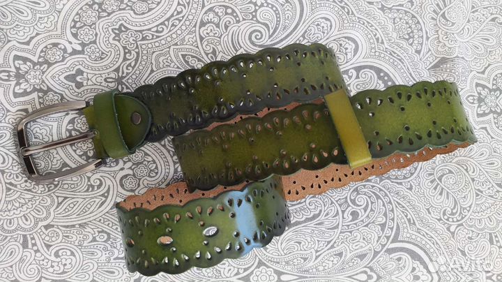 Ремень женский кожа