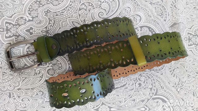 Ремень женский кожа