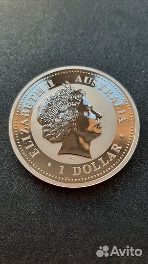 Серебряная монета 1 доллар