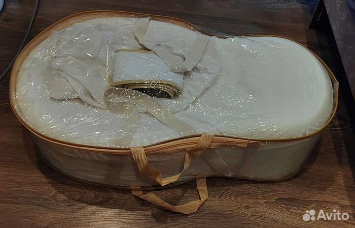 Кокон для новорождённых с ручками для переноски 0+