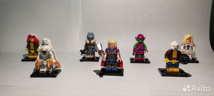Lego minifigures marvel
