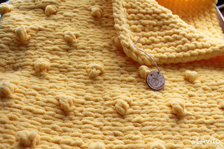 Плед из Ализе Пуффи, 85х90