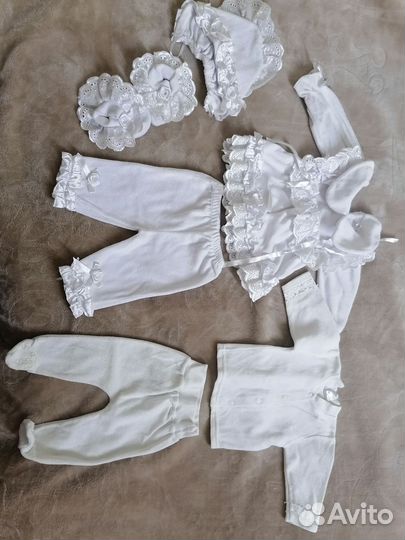 Вещи пакетом на девочку р 56-62