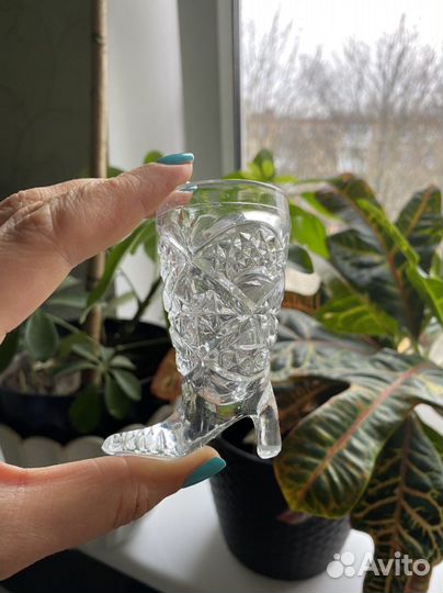 Рюмка в виде сапожка, набор 6 шт