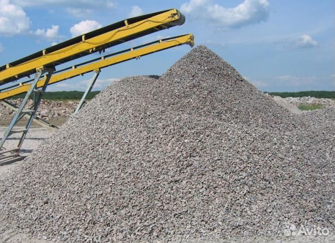 Песок щебень отсев доставка