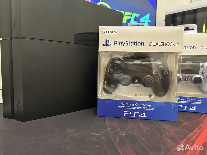 Sony PS4 fat 500 GB+ 40 игр