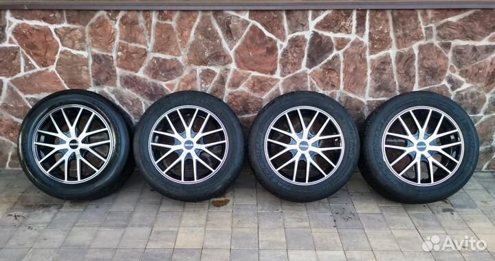 Колеса 235х55 R18 диски Touren 5х108/5х114.3