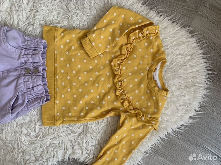 Пакет вещей на девочку 86-98 zara hm