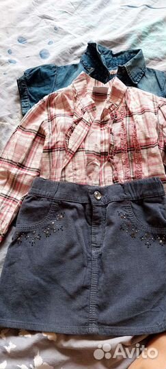 Вещи пакетом на девочку 128 134