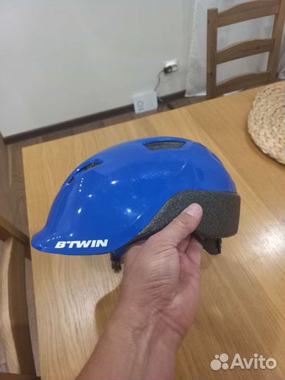 Детский новый велошлем B'twin из Дэкатлона