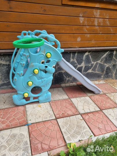 Детская горка пластиковая