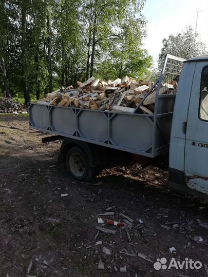Дрова колотые