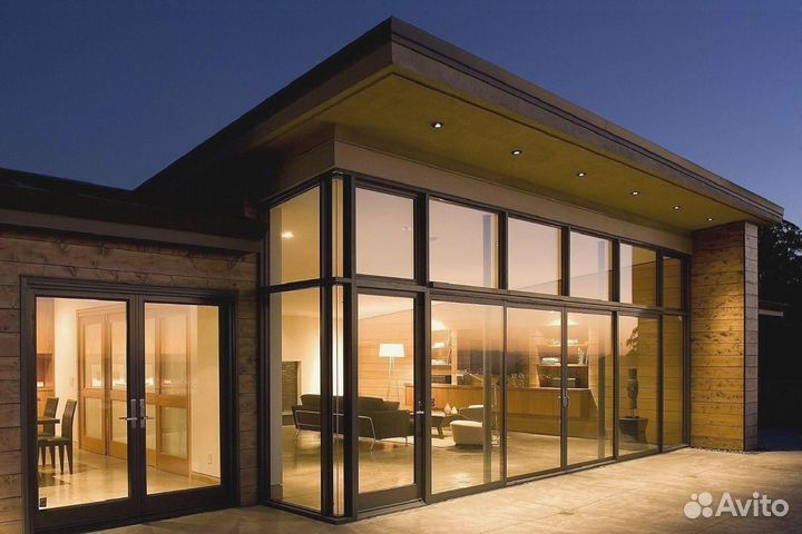 Алюминиевые окна с гарантией