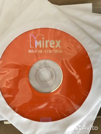 DVD+R Mirex 16x 4,7Gb