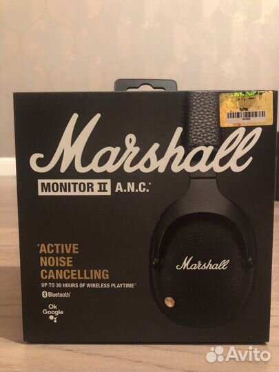 Наушники Marshall Monitor 2 ANC