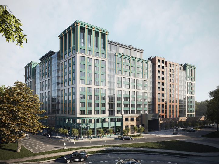 2-к. квартира, 66,4 м², 9/12 эт.