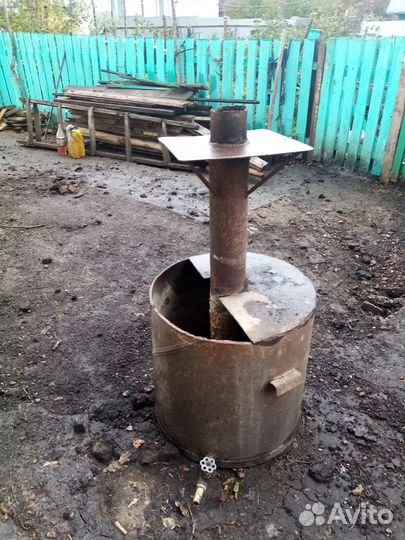 Печь банная бу