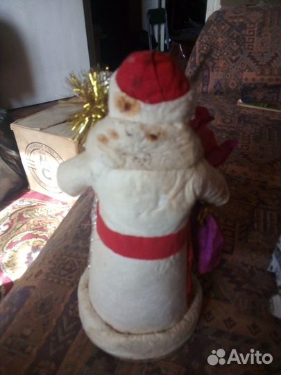 Елочные игрушки 25 штук Дед мороз вата СССР