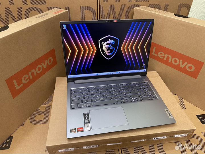 Lеnоvo 2024, Ryzen 7530, 16gb, 16.0 ips 512gb