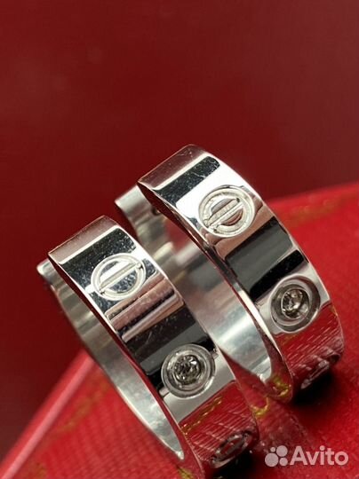 Серьги Cartier love lux l