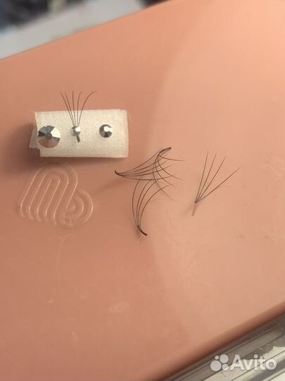 Готовые пучки для наращивания ресниц