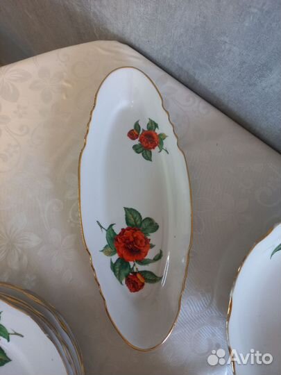Набор посуды фарфоровая, 20 предметов. Торг