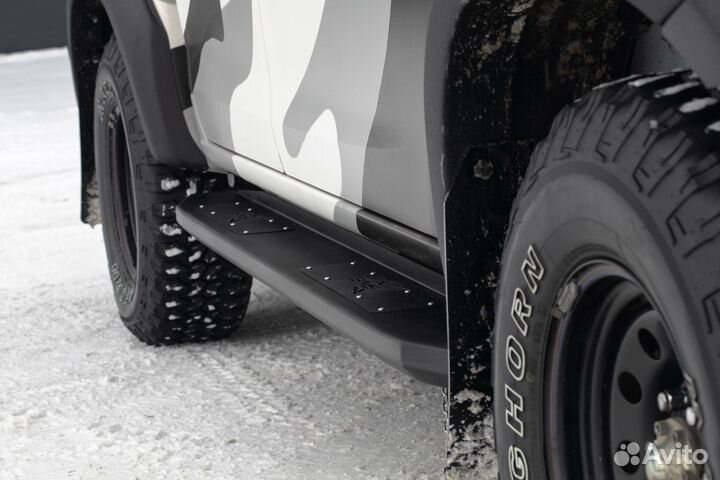 Пороги силовые BMS PRO-Line для Исузу Д-Макс