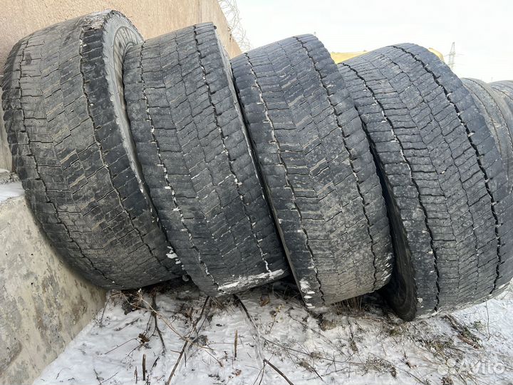 Michelin 315 70 r22.5 комплект остаток 50%