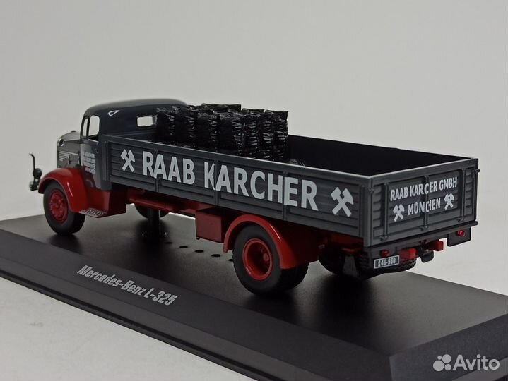 Mercedes L334- Raab Karcher with load 1:43 IXO