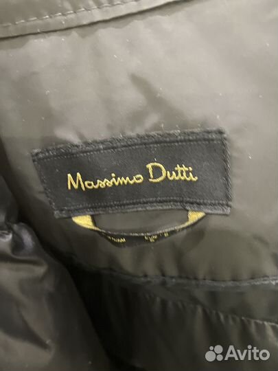 Пуховик женский massimo dutti