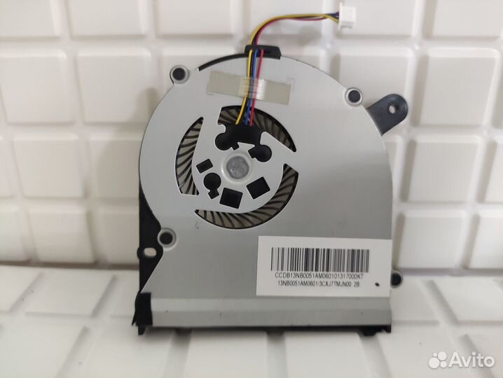 Вентилятор для ноутбука Asus S300, X402 (4 pin)