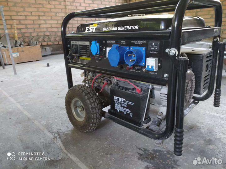 Прокат генератора бензиновый 6.5кв