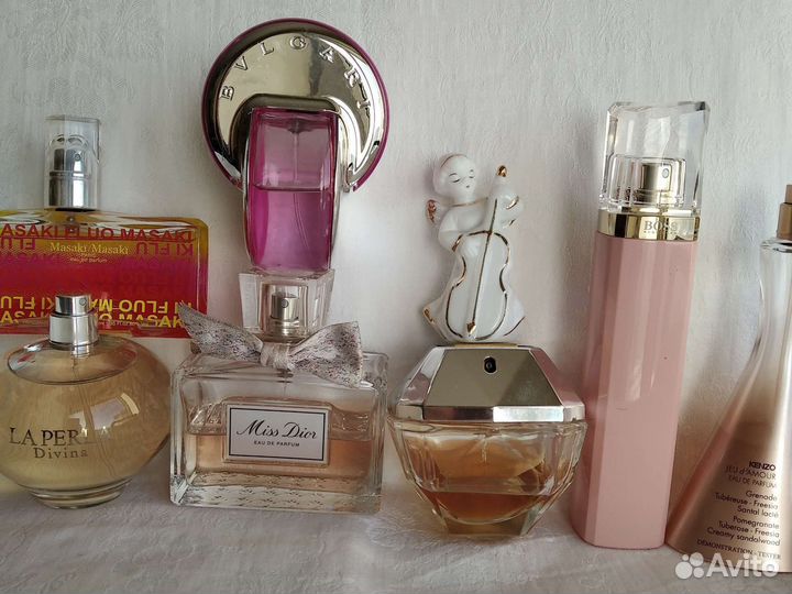 Оригинальная парфюмерия. Остатки во флаконах