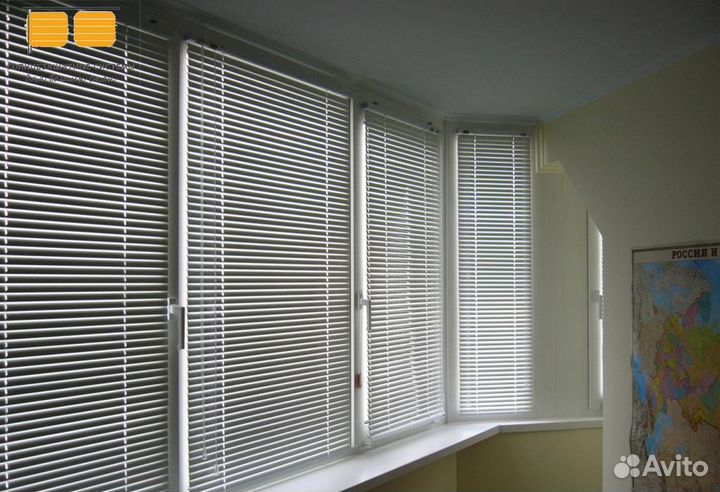 Жалюзи горизонтальные алюминиевые