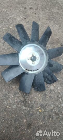 Электромагнитная муфта с крыльчаткой