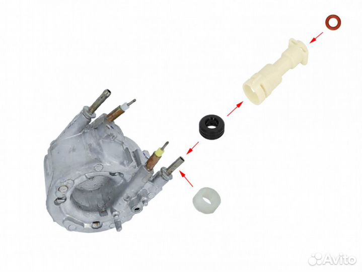 Ремкомплект для переходника термоблока кофемашины