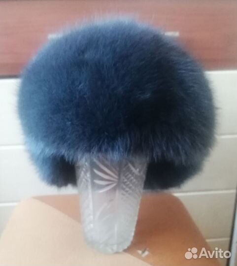 Шапка ушанка норковая женская