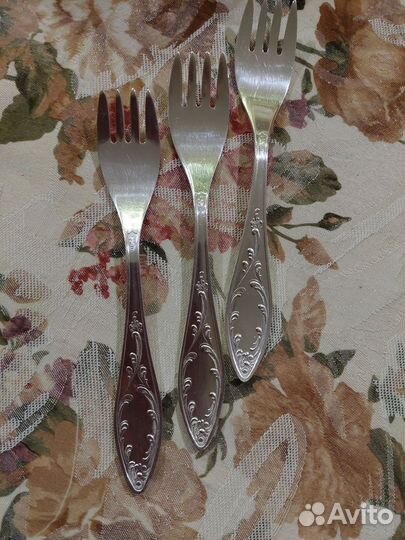 Мельхиоровые столовые приборы
