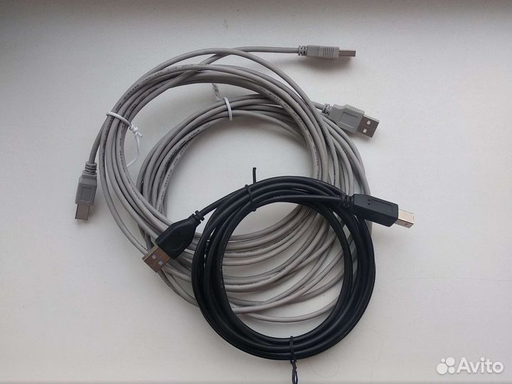 Кабель для принтера USB 2.0 type A(m) -B(m) 3м