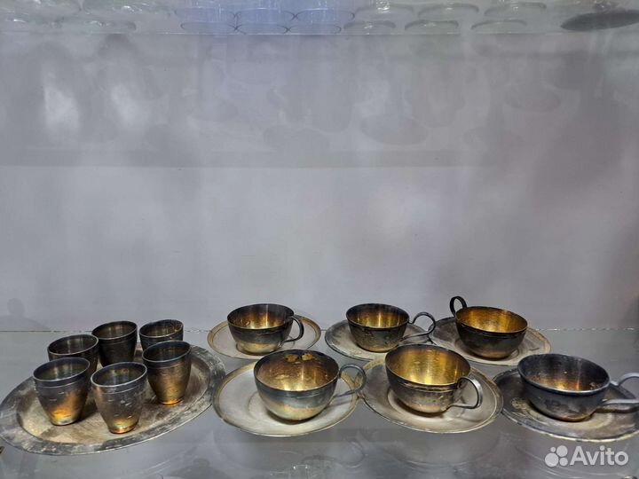 Посуда. Мельхиор Серебро