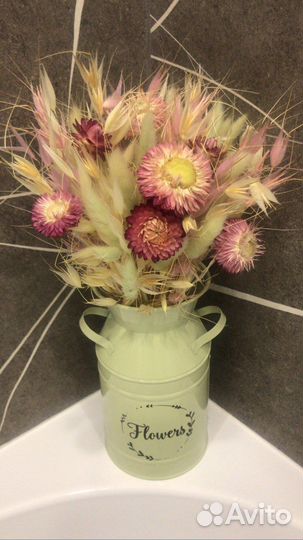 Сухоцветы букеты, композиции