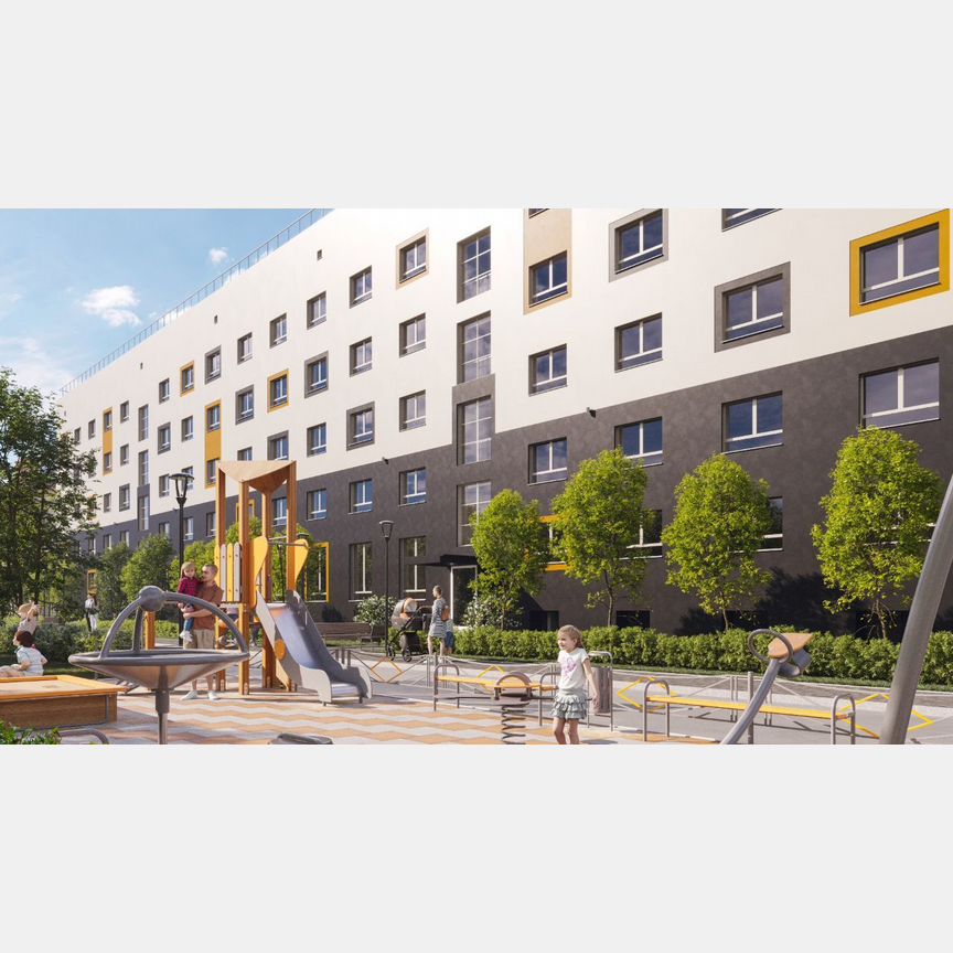 1-к. квартира, 34,5 м², 4/5 эт.