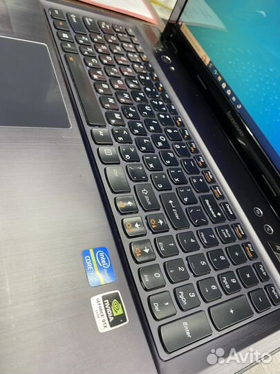 Ноутбук Lenovo IdeaPad Y580 i7 SSD 128gb