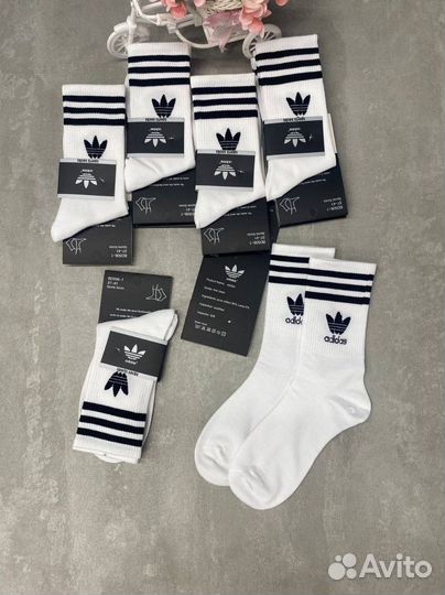 Носки Adidas (Б;Ч /Высокие)